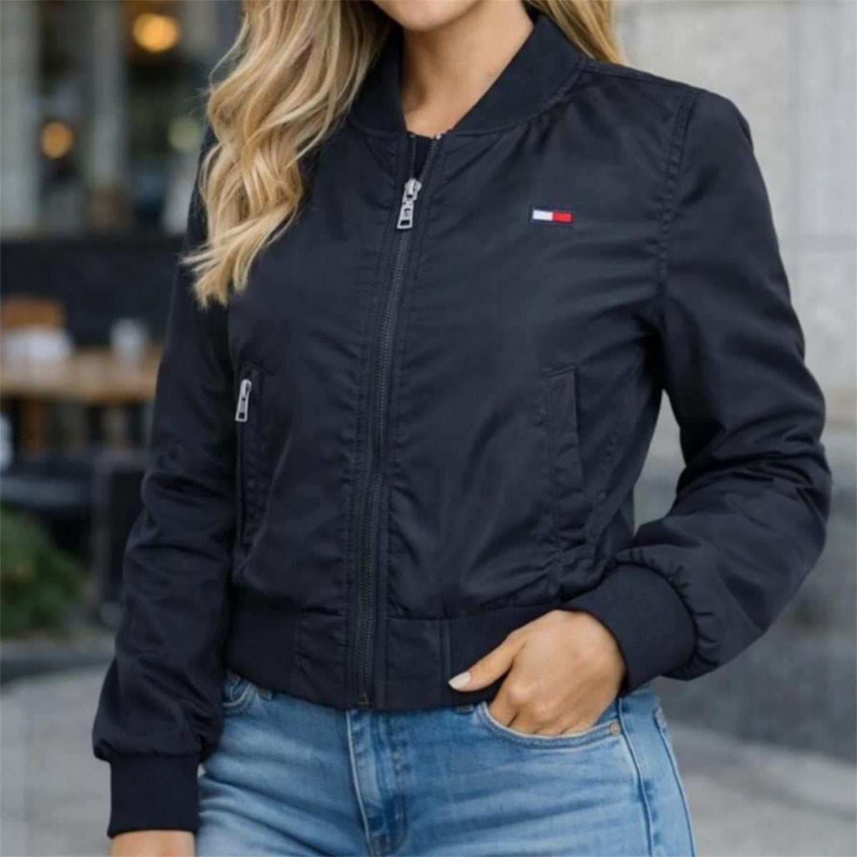 Chaqueta de nylon de Dama